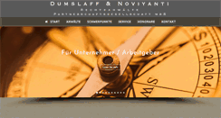 Desktop Screenshot of dumslaff.de